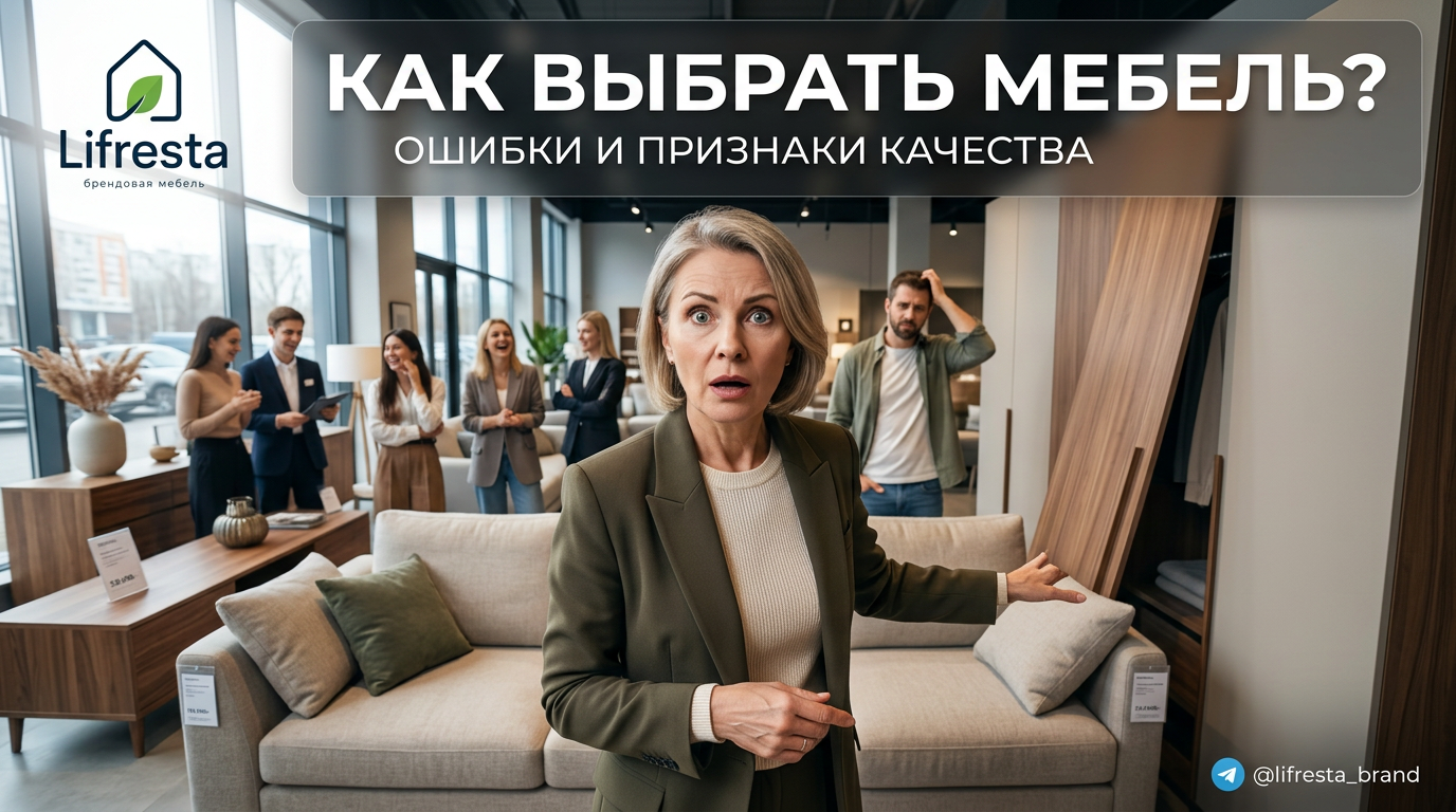 Как выбрать мебель: признаки качества и ошибки при покупке