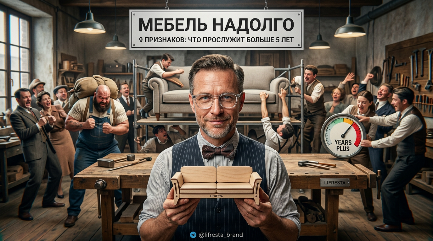 Мебель надолго: 9 признаков, что прослужит больше 5 лет