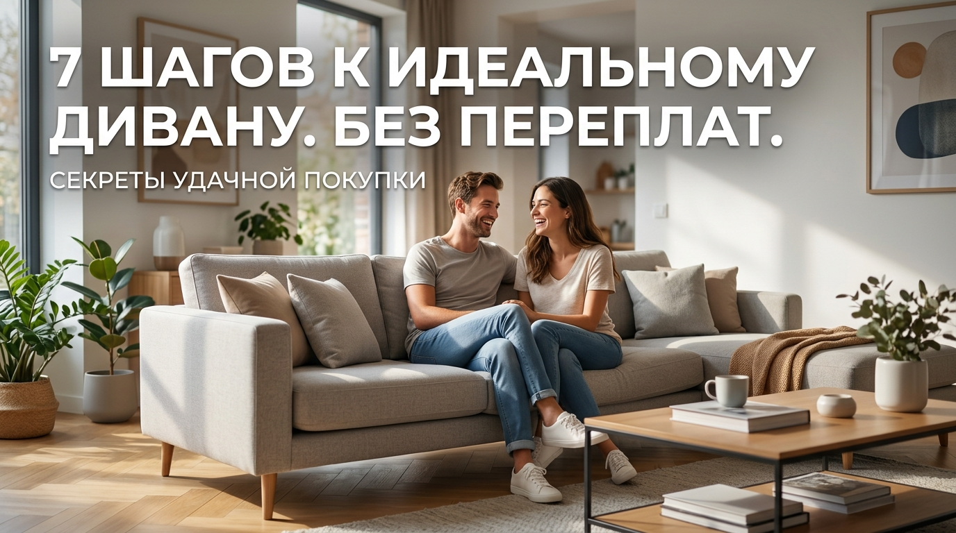 Купить диван: 7 шагов к удачной покупке — без переплат