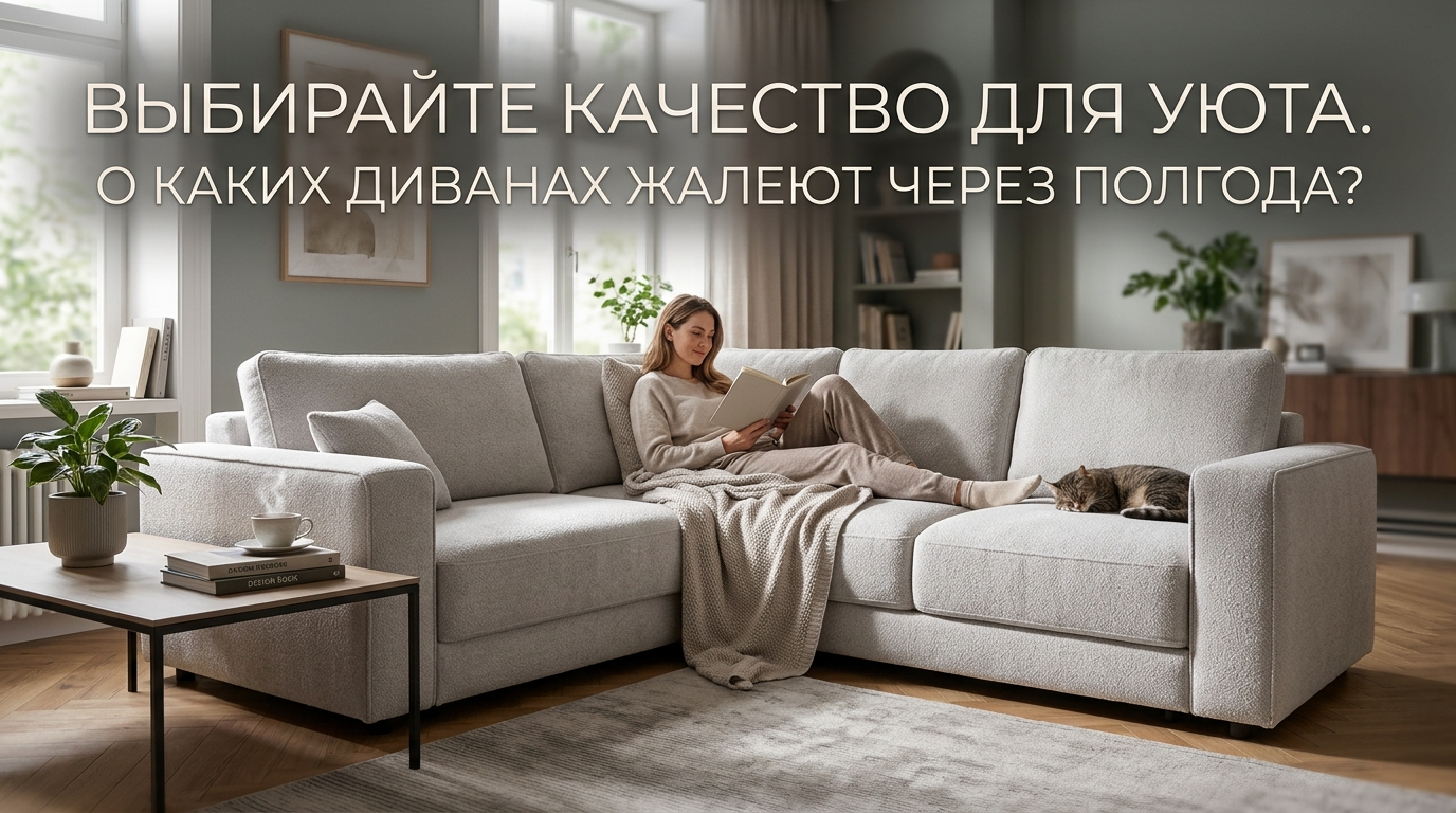 Купить диван и не пожалеть: почему дорогая модель дешевеет за полгода