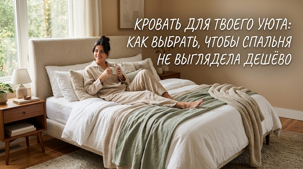 Купить кровать: как выбрать, чтобы спальня не выглядела дешёво