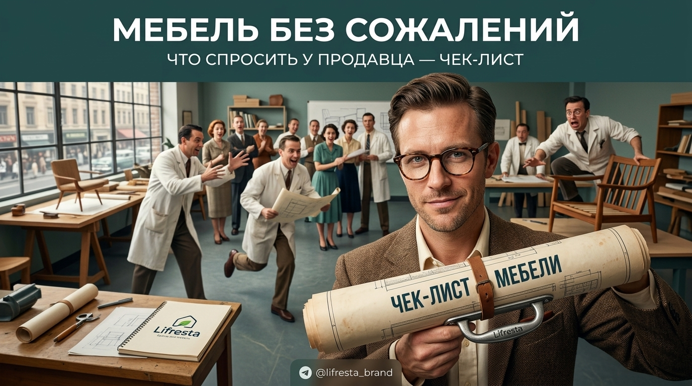 Купить мебель без сожалений: что спросить у продавца — чек-лист