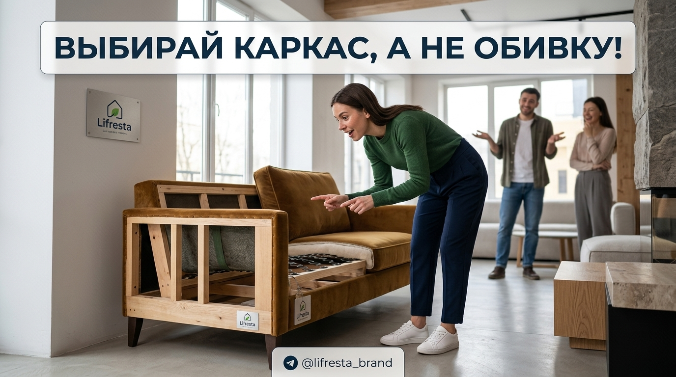 Купить диван: как оценить каркас, а не красивую обивку