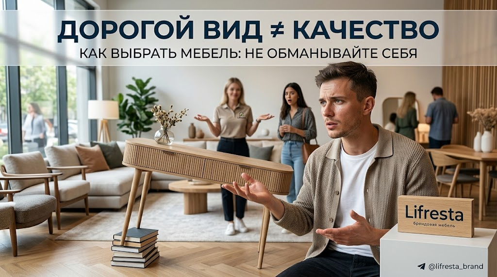 Как выбрать мебель: почему дорогой вид не равен качеству