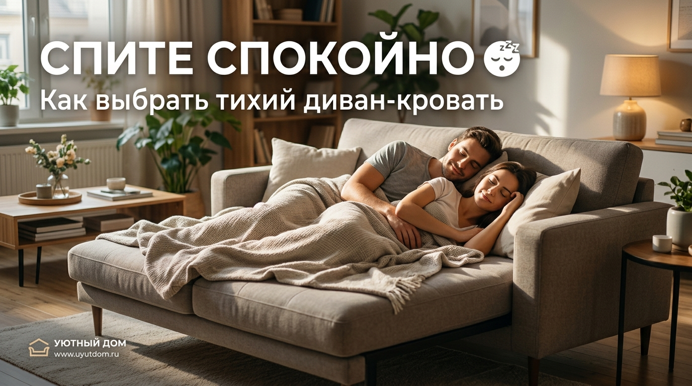 Купить диван: как выбрать раскладной, чтобы не скрипел ночью