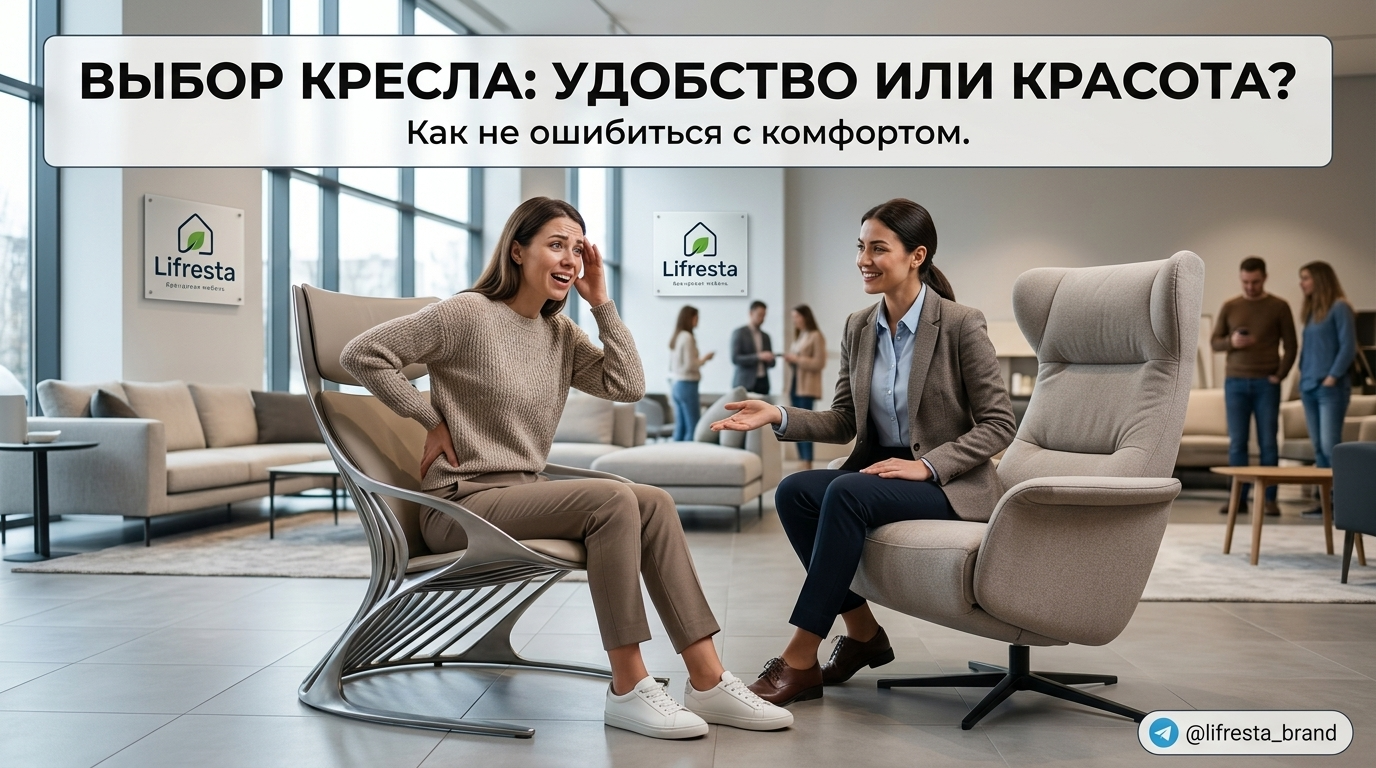Купить кресло: как выбрать удобное, а не просто красивое