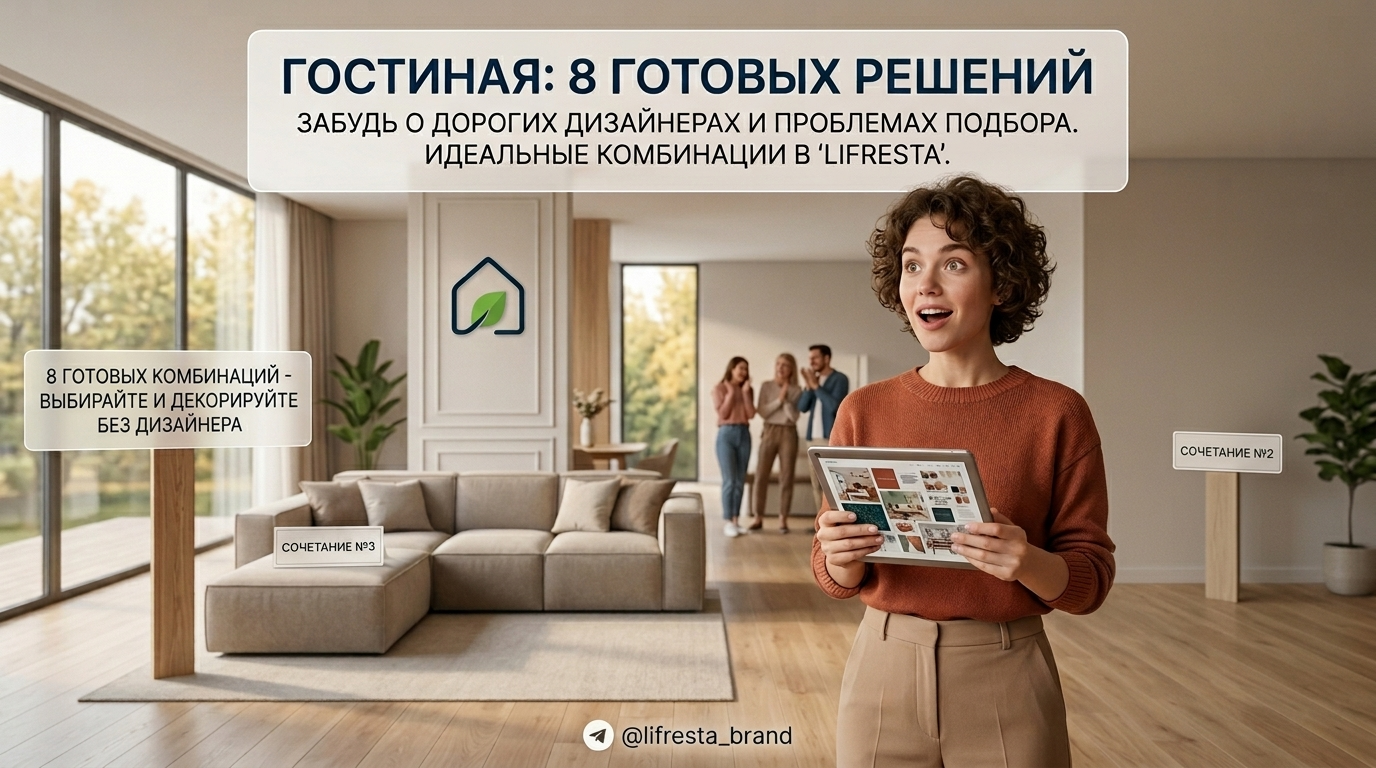 Комплект гостиной купить: 8 готовых сочетаний без дизайнера