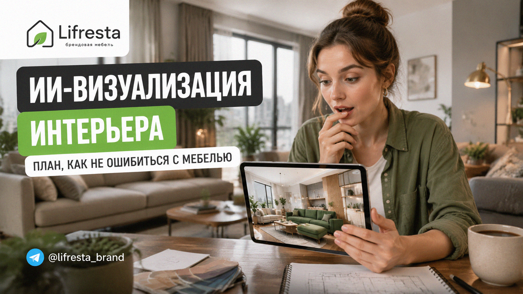 ИИ-визуализация интерьера: план, как не ошибиться с мебелью