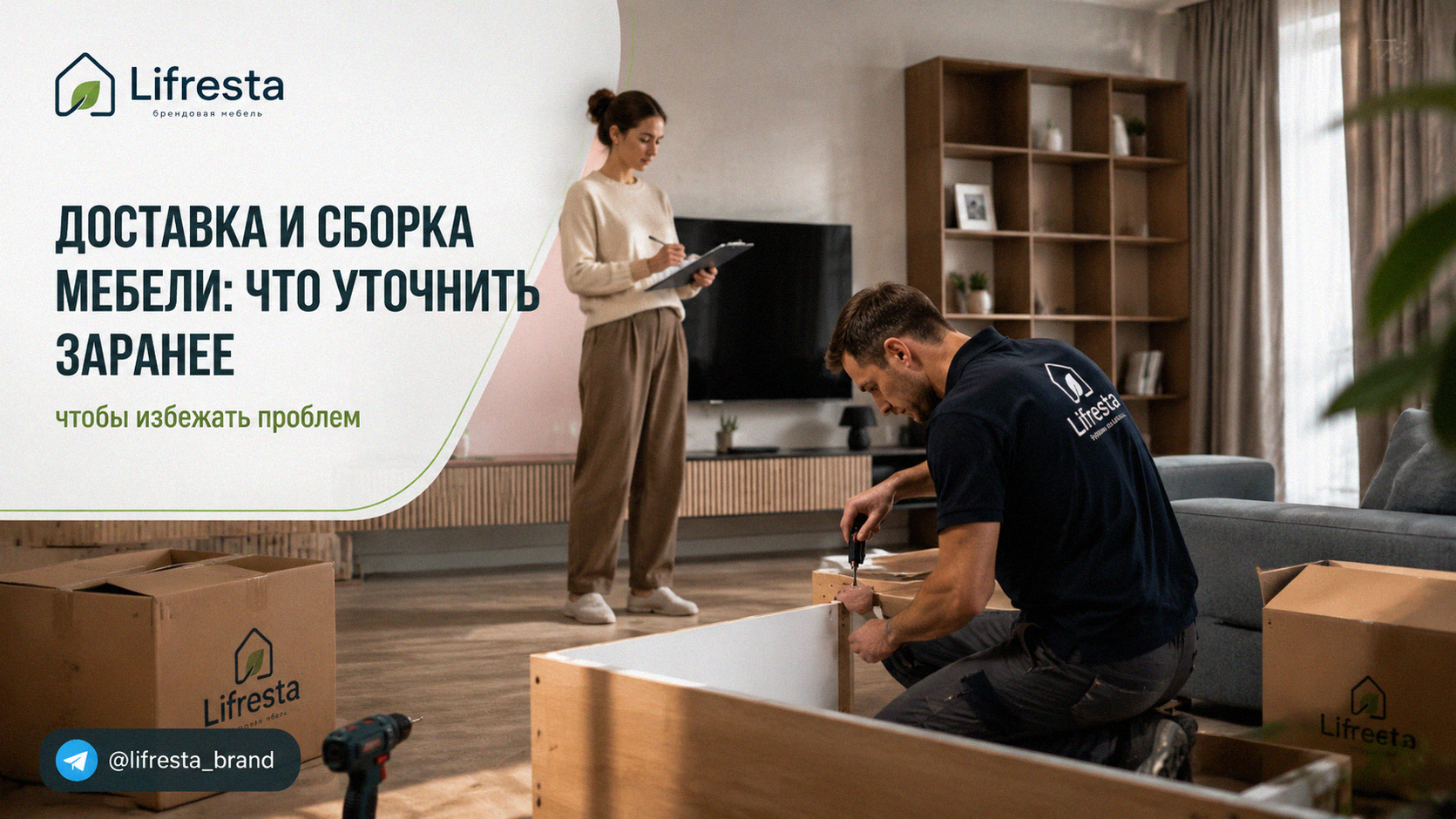 Доставка и сборка мебели: что уточнить заранее, чтобы избежать проблем