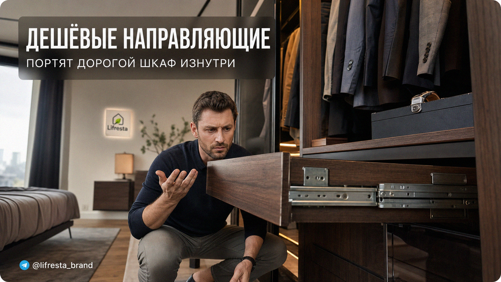 Направляющие для ящиков: как дешёвые модели портят дорогой шкаф