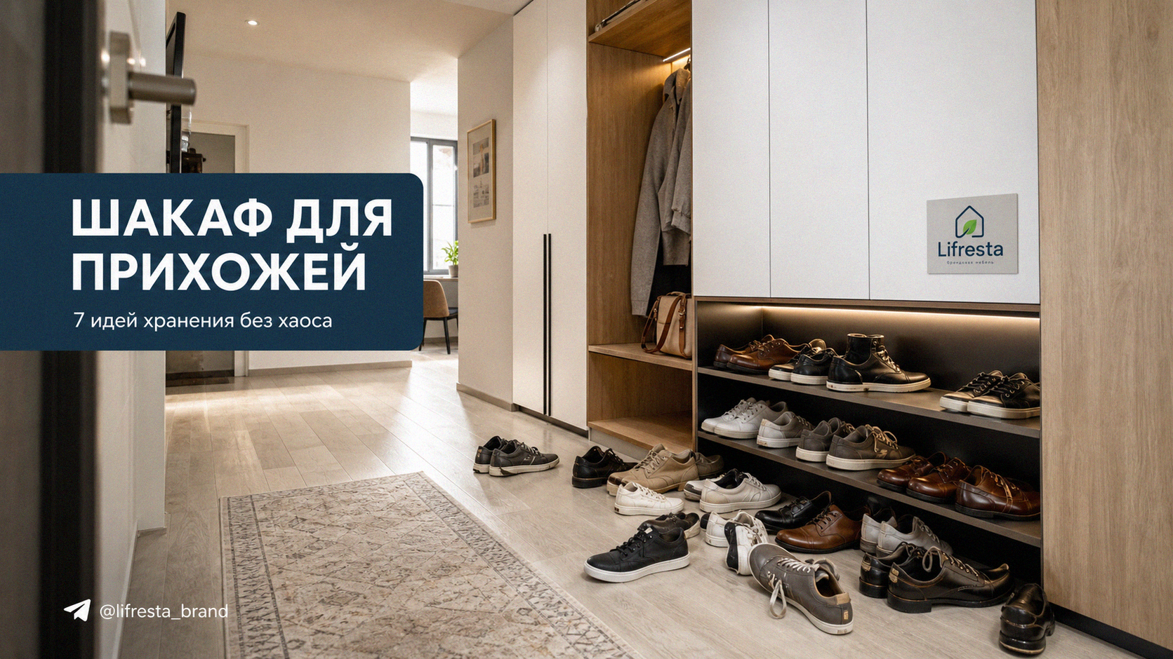 Шкаф для прихожей: 7 идей хранения, если обувь размножается сама