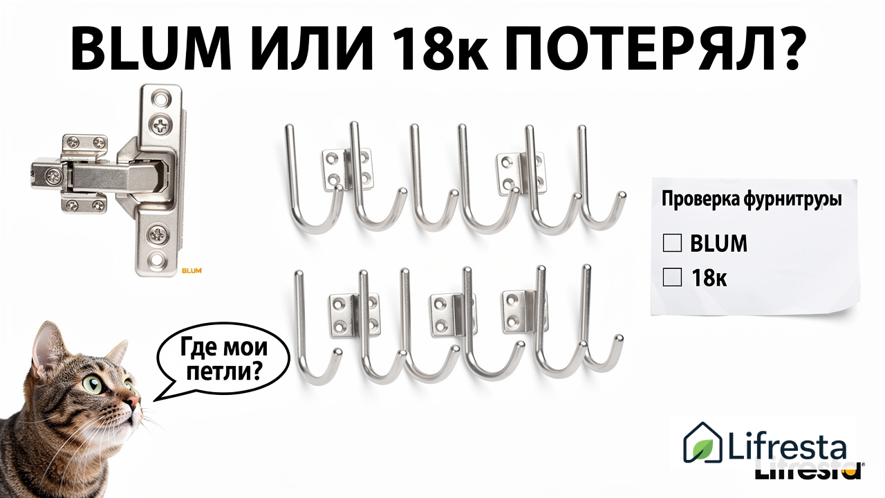 Какая фурнитура для кухни лучше и что написать в договоре?