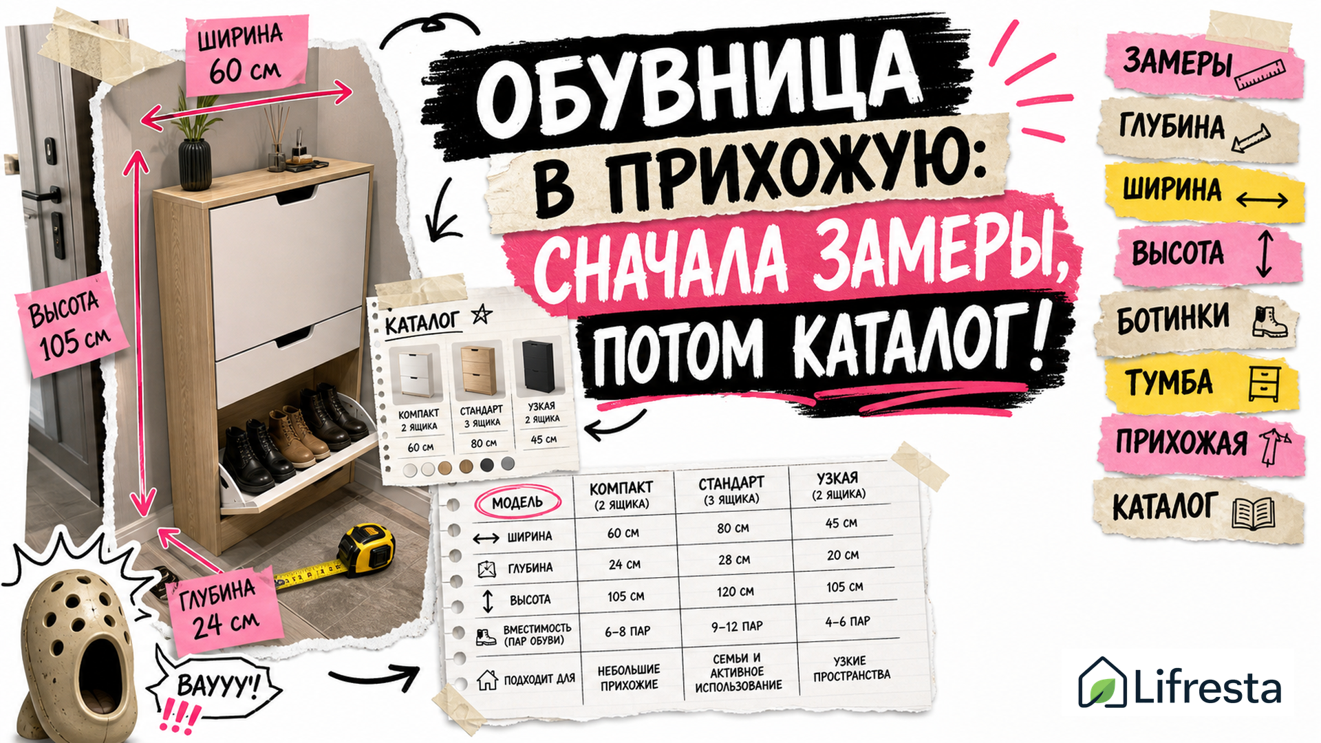 Как выбрать обувницу в прихожую: размеры, типы и чек-лист до заказа