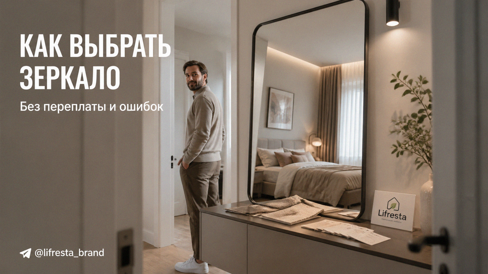 Зеркало для прихожей и спальни: как выбрать и не переплатить