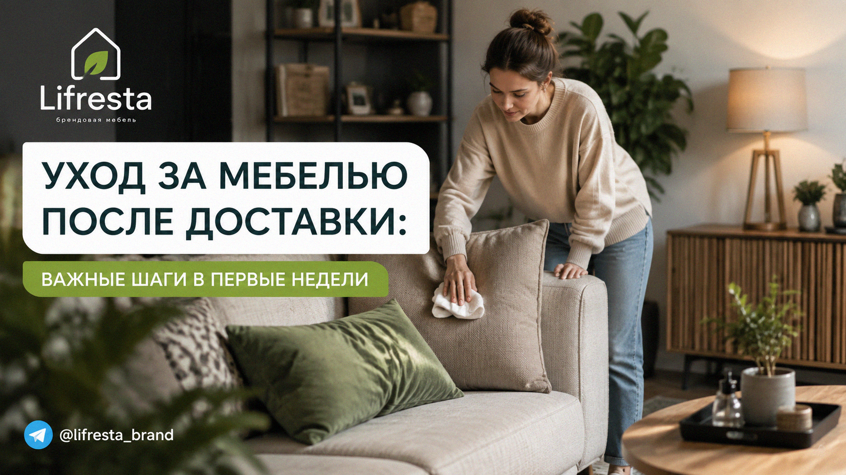 Уход за мебелью после доставки: важные шаги в первые недели